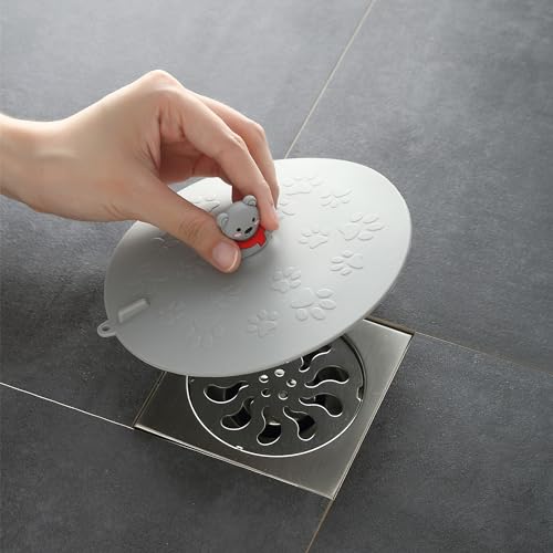 MAOYONG Bathroom Tub Drain Stopper and Cover Set for Bathtub Shower Overflow Plug Sink Maintenance Laundry Tub Floor and Bathroom Drain Cover 3PCS - color: Yellow