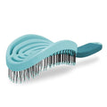 NuWay® DoubleC® Detangling Hair Brush – The Original Home Scalp-Care Brush – Patented Double Curved Scalp Care Hairbrush for Gentle Detangling, Volume Styling & Wet or Dry Hair (Grass Green) - color: Grass Green