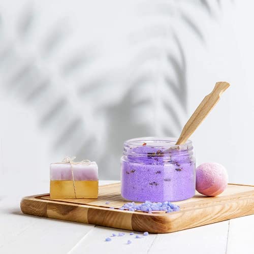 Eternal Moment 36 Pack 1 OZ Plastic Jars Round Clear Cosmetic Container Jars with White Lids, Perfect for Lotion, Slime，Cream, Ointments, Makeup, Eye Shadow, Samples, Pot, Travel Storage - color: White Lid, size: 1 Ounce