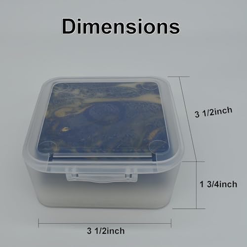 Travel Soap Dish, Soap Box Case with Bar Soap Saver Pad Portable Soap Rest for Bathroom Shower Home Outdoor Gym Fitness Vonpri (Clear) - color: Clear