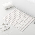 Large Stone Bath Mat, 30.2 x 23.5 Non-Slip Diatomaceous Earth Bath Mat, Ultra-Absorbent Quick-Drying Stone Drying Mat for Kitchen Bathroom Pet Bowl, Rollable & Foldable Stone Bath Mat, White XL - color: Folding Xl-white