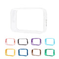 Buminee Clear Pouch, Makeup Bag, 6.6"x2.3"x4.7" TSA Approved Toiletry Bag-1 Pack All Clear - color: clear
