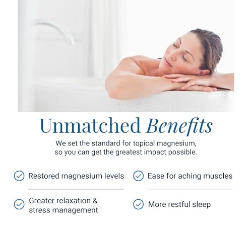 Ancient Minerals Magnesium Bath Flakes - Bathing Alternative to Epsom Salt - Soak in Natural Salts - High-Absorption Efficiency for Relaxation, Wellness & Muscle Relief (4 .4 lb) - size: 70.4 Ounce (Pack of 1)