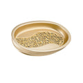 Zahari Home Sinatra Soap Dish Unique Design Bling Glass Mosaic Décor Soap Bar Holder, Champagne - color: Sinatra Champagne