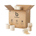 Bumboo Bamboo Toilet Roll 48 Pack | Unbleached Toilet Paper 3 ply, 300 Sheets | Eco Toilet Rolls Bulk Buy | Plastic-Free, Soft, Strong, Sustainable Loo Roll - size: 48 Count (Pack of 1)
