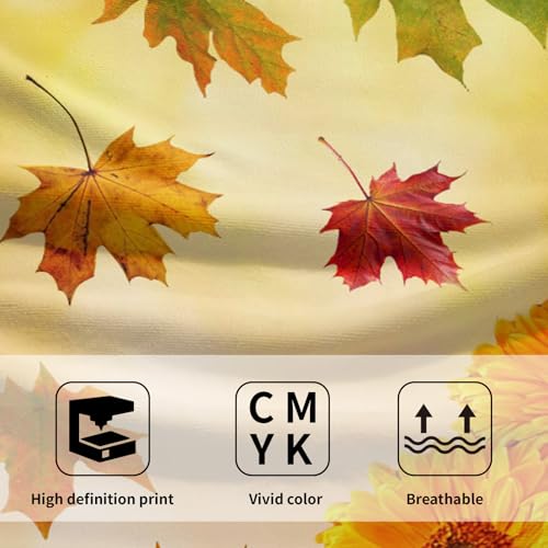 Fall Orange Hand Towels Set of 2 Autumn Pumpkins Towel for Bathroom 14x28 Inch Thanksgiving Harvest Fingertip Towels Super Soft Quick Dry Face Towel for Home Kitchen Spa Hotel Fall Decoration - color: Fall Orange Pumpkins