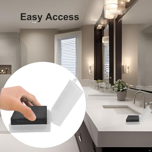 Soap Holder 2 Pack, Shower Bar Case Box Fit Dr Squatch, Waterproof Travel Container with Lid, Square Bathroom Soap Dish for Camping Gym Outdoor Traveling (Translucent) - color: Translucent