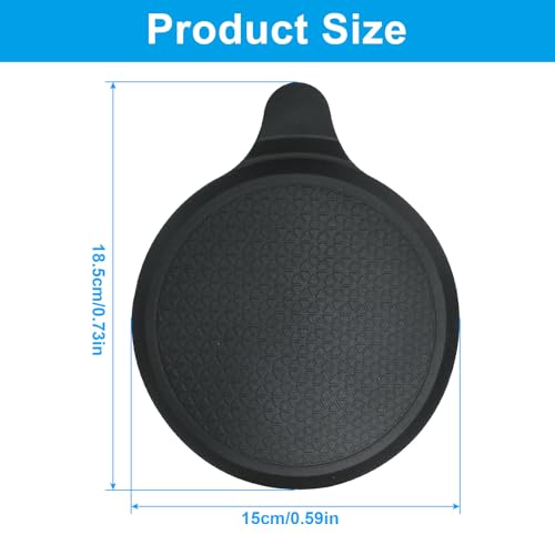 5.9" Shower Drain Plug, Rubber Drain Cover, Black Bathtub Drain Plug, Bathtub Drain Cover, Bathroom Sink Drain Cover, Kitchen Sink Drain Stopper (3 Pack) - color: Black