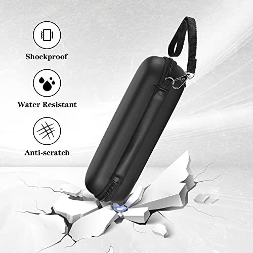 ProCase Electric Toothbrush Hard Travel Case Compatible with Oral-B Pro 1000 8000, Sonicare 1100 5100 6100, Carrying Bag Carrier for Battery Power Rechargeable Toothbrush (Case Only) –Black