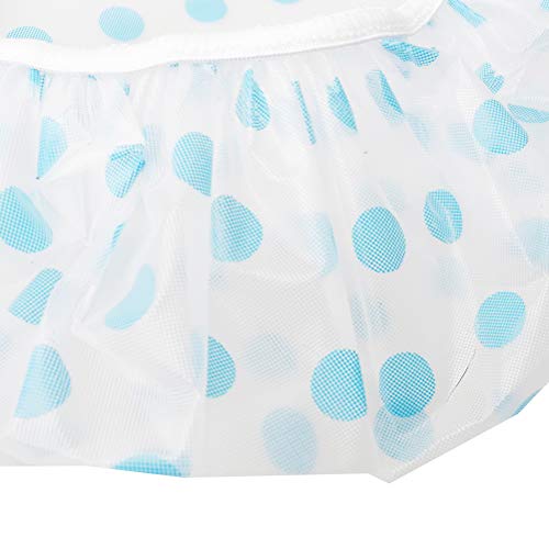 3 Pcs Waterproof Shower Caps, Plastic Reusable Bath Caps Elastic Band Bath Hair Hat for Women Ladies Spa Salon