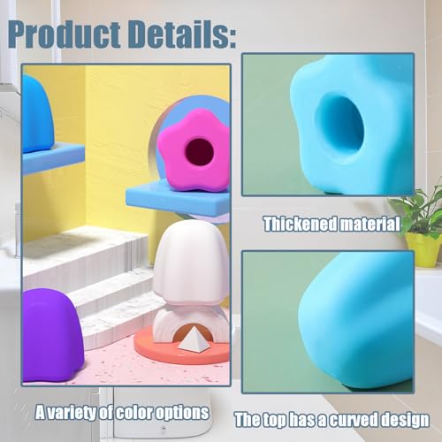 Toothpaste Lids Self-Sealing Caps, 12 Count | No Waste Dispenser, Food Grade Silicone, Mess Free Squeezer, For Kids & Adults, Bathroom Accessories