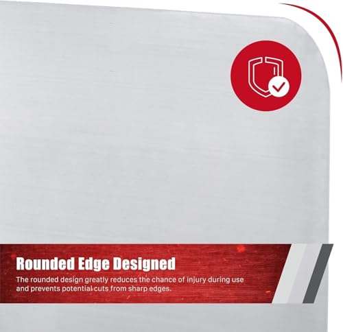 DuraSteel Stainless Steel Splash Guard for Sink & Fryer - 20" x 12" Wall Mount Shield for Deep Fryer Splash Guard Commercial - Stove Oil Splatter Protection Screen for Kitchen Area Safety & Hygiene - size: 20" x 12" Wall Mount
