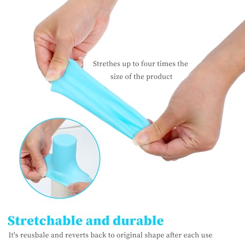 12PCS Silicone Bottle Covers Leak Proofing Bottle Cover Toiletry Sleeves Travel Size Container Sleeves Vacation Essentials Colorful Airplane Travels Accessories for Shampoo Wash Body Bottles