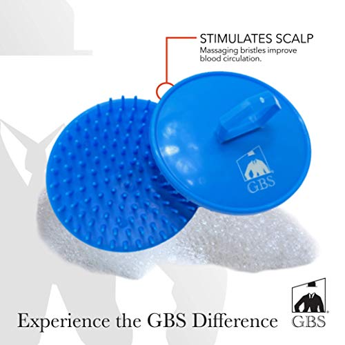 Shampoo Scalp Massage Brush (1 Blue Brush) 8 Pack - color: 8blue