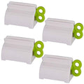 Toothpaste Tube Roller - Manual Squeezer Tool, Toothbrush Squeezer, Clip Holder Stand Winder by XYKEEY (Green) - color: Green