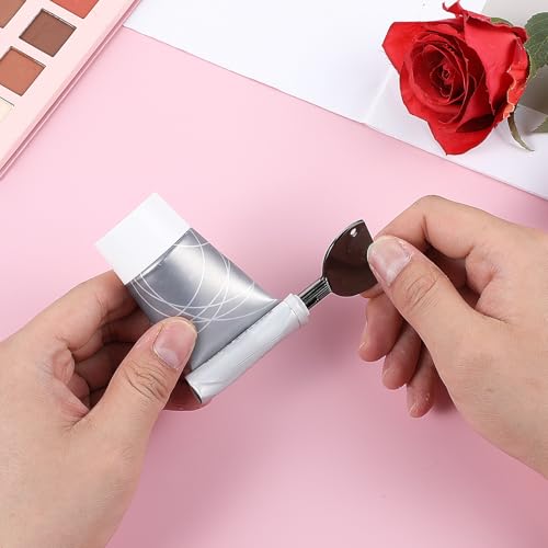 3 Pcs Toothpaste Squeezer Stainless Steel Toothpaste Tube Squeezer Metal Toothpaste Dispenser Roller Tube Wringer Tube Key Squeezer Roller for Cosmetic Paint Cream Hair Dye, 3 Colors