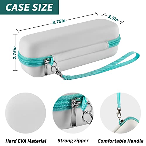 Comecase Toothbrush Travel Case for Oral-B/Sonicare - White, Bag Only | Mesh Pocket for Accessories, Fits Oral-B Pro 1000 2000 3000 3500 1500, for Sonicare 4100 5100, Travel Storage - color: White, size: Regular Size