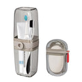 Toothbrush Travel Case and Soap Travel Case, Leakproof Soap Container with Cover, Portable Toothbrush Holder for Bathroom Storage, Camping, and Trip