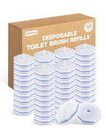 60 Count Toilet Wand Refills for Clorox, 5X Cleaning Power Toilet Bowl Wand Refills & High-Density Disposable Toilet Brush Scrubber - No Falling Apart, Instant Foam for Bathroom Cleaning - size: 1 Count (Pack of 60)
