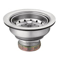 Moen Kitchen Sink Strainer Basket with Drain Assembly, Stainless Steel, 22036