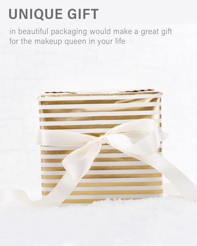 KOTORA Travel Clear Makeup Bag Toiletry Bag, Make up Bag Waterproof Toiletry Bags for Women Cosmetic Bag Preppy Stuff Brithday Gifts for Women Personalized Pink Mother Girlfriend Wife Gifts - color: Pink, style: G