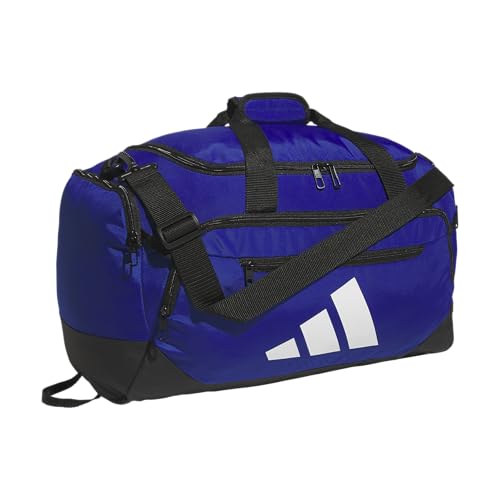 adidas Defender 5 Duffel Bag for Sports, Gym and Travel, Team Royal Blue, OSFA - color: Team Royal Blue, style: Small (42l)