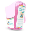 Tear-Free Bathing Experience with Rinse Cup - Soft Flexible Edge, Comfortable Handling & 40 Oz Capacity - color: Pink