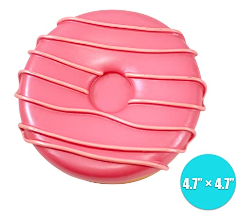 Bathroom Accessories Sets Organizer Complete with Milkshake Lotion/Soap Dispenser,Egg Tube Bath Cup/Tumbler,Donut Soap Dish,Cake Toothbrush Holder for Kids Bath Decor (Pink) - style: Ice Cream Design