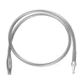 uxcell 1 Pcs Drain Clog Remover 39.3 inch 1 M 10mm Thick, Drain Augers Hair Remover Spring Cable with Electric Drill Connector, Plumbing Snake for Kitchen Sink, Bathtub Drain Toilet - size: 39.3 Inch