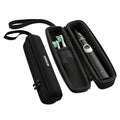 Toothbrush Case for Sonicare 5300 4100 5100 6100, Oral-B 1000, AquaSonic | Protective hardshell fits top electric toothbrushes. water-resistant storage pouch with charger mesh pocket, wrist strap.