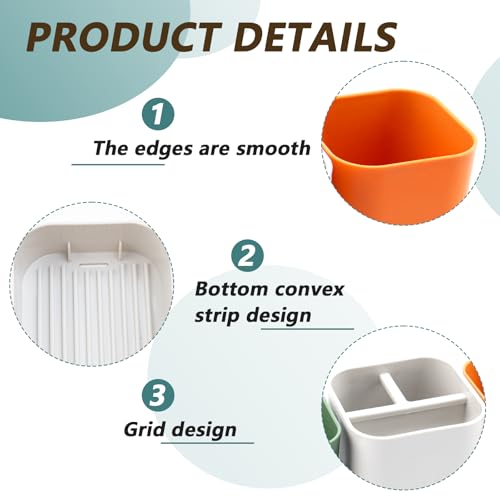 Toothbrush Holder for Bathroom, Bathroom Organizer Storage Set with 2 Cups, Kids Electric Toothbrush Holder, Bathroom Accessories Storage for Toothpaste
