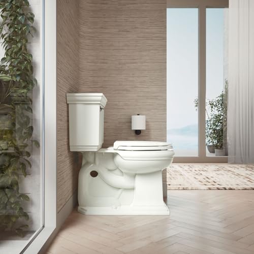 KOHLER 4639-RL-NY Cachet ReadyLatch Round Toilet Seat Soft Close, Dune - color: Dune, size: Round