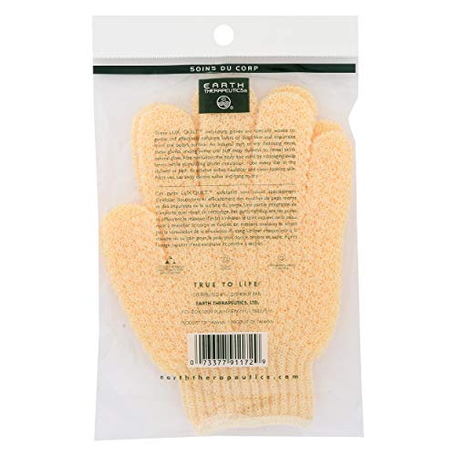 Earth Therapeutics Exfoliating Hydro Gloves, Natural (Pack of 2) - size: 1 Count (Pack of 2)