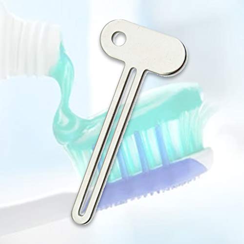 Semicircular Metal Manual Toothpaste Squeezer Stainless Steel Dispenser Tube Squeezer Hand Cream Tube For Key Set Practi Semicircular Tube Dispenser