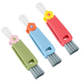 Vanjua 3 in 1 Cup Lid Gap Cleaning Brush Set, Multifunctional Bottle Cleaning Brush, Cup Lid Gap Cleaner, Home Kitchen Crevice Brush Tools (3 Pack)