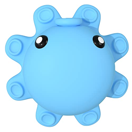 Bathtub Overflow Drain Cover Tub - Silicone Bathroom Overflow Drain Cover, Bath Tub Overflow Cover, Bathroom Spa Accessories, Adds Inches of Water for Deeper&Warmer Bath，Blue - color: Blue