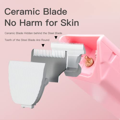 Upgrade Your Pet Grooming Game Professional Replacement Blades and Charging Cord - Safe, Sharp, and Easy to Use - color: Ap005-blades+charging Cord