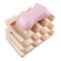Silicone Soap Dish,Self Draining Soap Holder Perfect for Shower,Bathroom Sink,Kitchen Sink & Travel,Non-Slip Bar Soap Holder Extend Soap Life,Keep Soap Bars Dry & Easy Cleaning Pink-3Pcs - color: Pink-3pcs