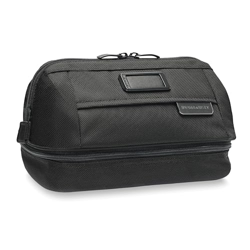 Briggs & Riley Toiletry Kit - Travel Bags for Women & Men, Organizer for Vacation, Dopp Kit for Bathroom Accessories, Makeup, & Skincare