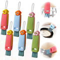 3 in 1 Cup Lid Gap Cleaning Brush Set, Bottle Cleaning Brush Multifunctional Bottle Cleaner Brush Home Kitchen Cleaning Tools, 6PCS - color: 6pcs Mix