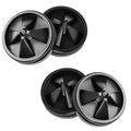 4-Pack 3-3/8in Garbage Disposal Splash Guard Compatible with InSinkErator | QCB-AM Replacement for InSinkErator Evolution & for Moen, Noise Reduction, Leakproof, Durable