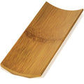 Bamboo Oshibori Tray 7.12 in (181mm), Hand Towel Holder, Smoked Bamboo Wet Towel Tray, Made in Japan
