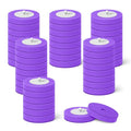 48 Count Disposable Toilet Brush Heads, Toilet Bowl Wand Refills for Toilet and Bathroom Cleaning, Purple Lavender Fragrance, Not Suitable for Electric Toilet Brushes - color: Purple