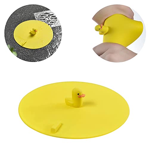 Sink Stopper Silicone Bathtub Stopper,Kitchen Sink Drain Stopper,Bathroom Drain Plug Stopper,Shower Drain Sink Stopper, Laundry Sink Drain Stopper (Silicone Stopper -Yellow) - color: Silicone Stopper -Yellow