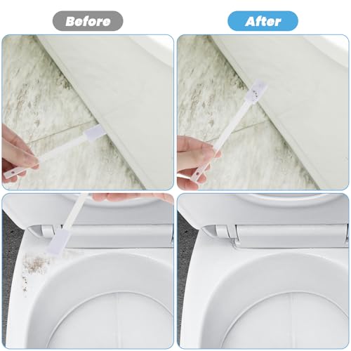 Tucnoeu 50Pcs Disposable Crevice Cleaning Tool Crevice Brush Crevice Hole Brush Suitable for Small Spaces,Keyboards,Grooves (White)