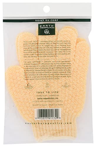 Earth Therapeutics Exfoliating Hydro Gloves, Natural - size: 1 Count (Pack of 1)