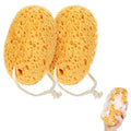 2Pcs Bath Sponge, 6.1 Inch Soft Exfoliating Body Scrubber Shower Sponges, Large Foam Loofah Face Puff for Women, Men, Teenager Body Cleansing Supplies - style: Style 1