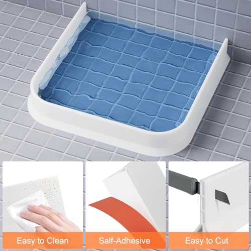 3.8'' High Shower Threshold Water Dam Collapsible Shower Water Splash Guard for Shower Water Blocker for Wet and Dry Separation Bathroom and Kitchen (80 Inch) - size: 80 Inch
