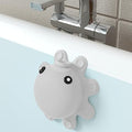 Abalter Bathtub Overflow Drain Cover Tub - Silicone Bathroom Cover, Bath Spa Accessories, Adds Inches of Water for Deeper&Warmer Bath，Grey Gray (ABCVXZY-Grey) - color: Gray