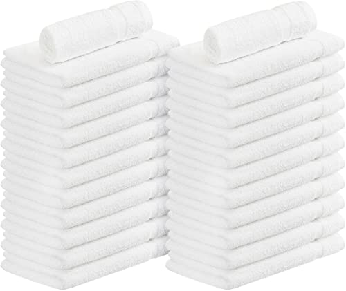 Utopia Towels White Salon Towels, Pack of 72 (Not Bleach Proof, 16 x 27 Inches) Highly Absorbent Towels for Hand, Gym, Beauty, Spa, and Home Hair Care - color: White, size: 72 Pack
